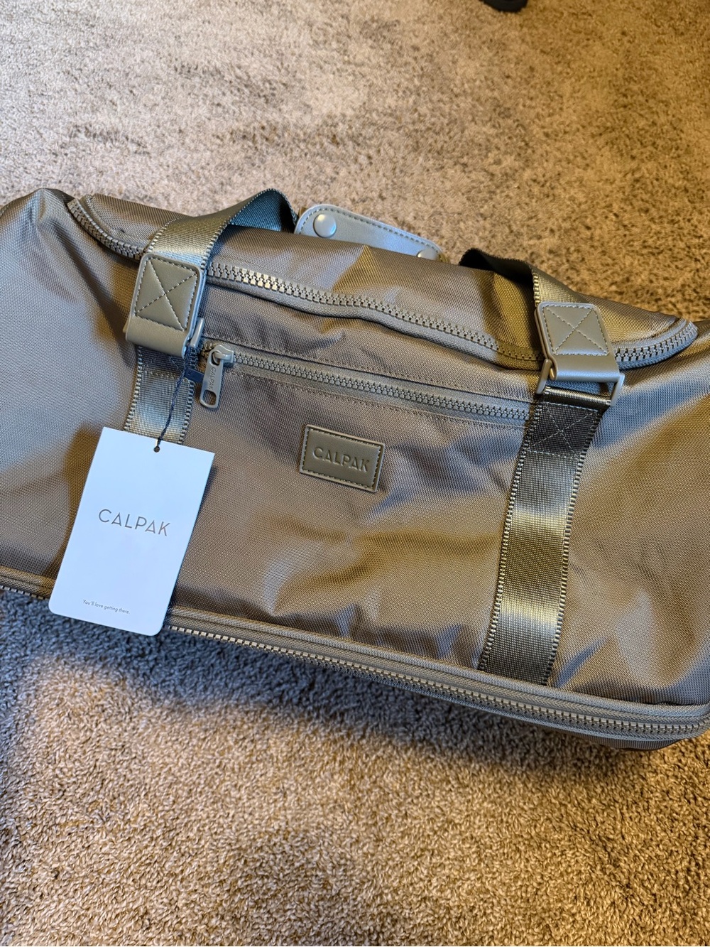 Calpak stevyn duffel bag w shoe compartment